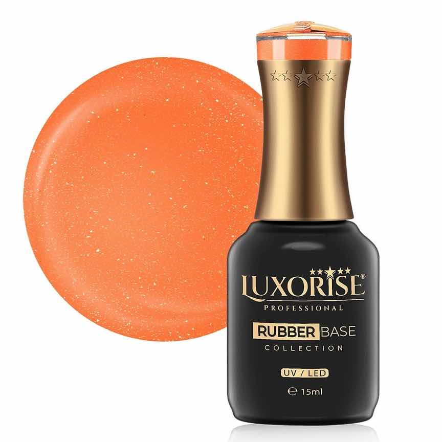 Rubber Base LUXORISE Neon City Collection - Tangerine Dream 15ml Rubber Base LUXORISE Neon City Collection - Tangerine Dream 15ml