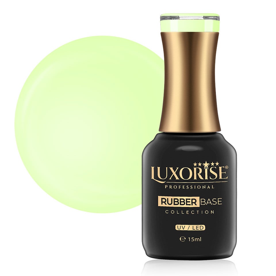 Rubber Base LUXORISE Pastel Collection - Pastel Pistachio 15ml Rubber Base LUXORISE Pastel Collection - Pastel Pistachio 15ml