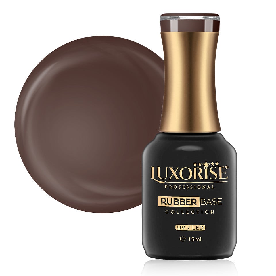 Rubber Base LUXORISE Signature Collection - Mahogany Flirt 15ml Rubber Base LUXORISE Signature Collection - Mahogany Flirt 15ml