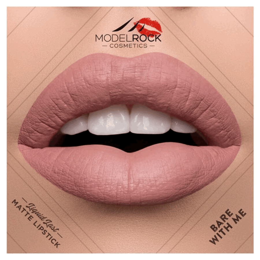 ModelRock Ruj Lichid Matte Bare With Me ModelRock Ruj Lichid Matte Bare With Me