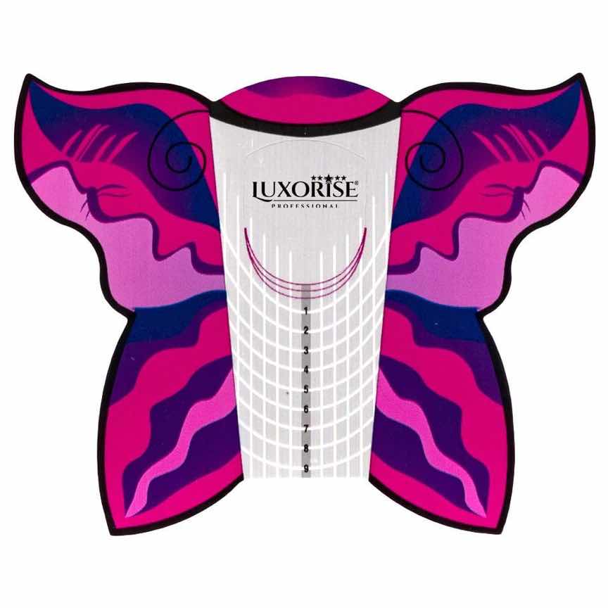 Sabloane Constructie Unghii LUXORISE - Fluture Fuchsia, 50 buc Sabloane Constructie Unghii LUXORISE - Fluture Fuchsia, 50 buc