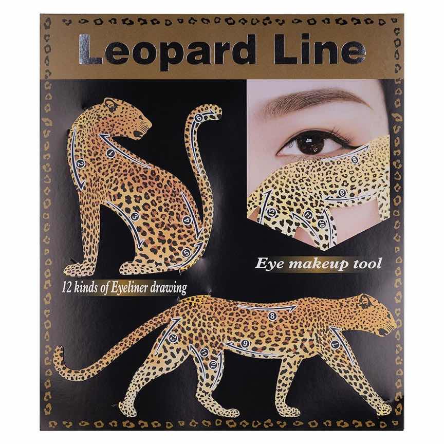 Sabloane Machiaj Leopard Line Sabloane Machiaj Leopard Line