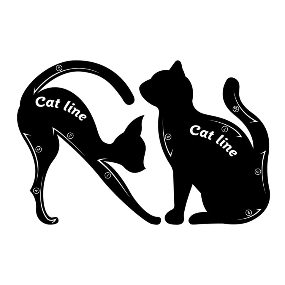 Sablon pentru Eyeliner SensoPRO Milano, My Favorite Cat Line Sablon pentru Eyeliner SensoPRO Milano, My Favorite Cat Line