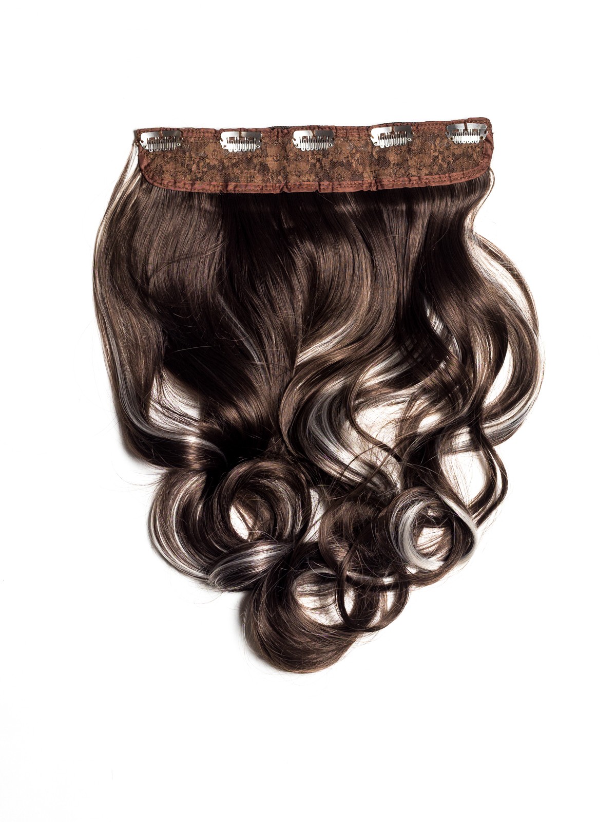 Tresa Clip-On Ondulat Saten Cu Suvite Tresa Clip-On Ondulat Saten Cu Suvite