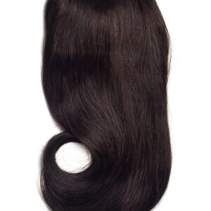 Coada Naturala Retro Saten Inchis