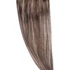 Tresa Clip-On Saten Inchis Cu Suvite Tresa Clip-On Saten Inchis Cu Suvite