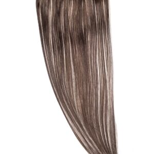 Tresa Clip-On Saten Inchis Cu Suvite