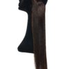 Extensii Flip-In Deluxe Saten Inchis