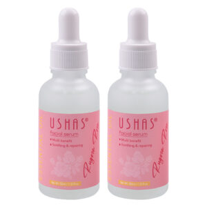 Ser Calmant si Reparator Ushas Rugosa Rose Essential Oil, set 2 buc