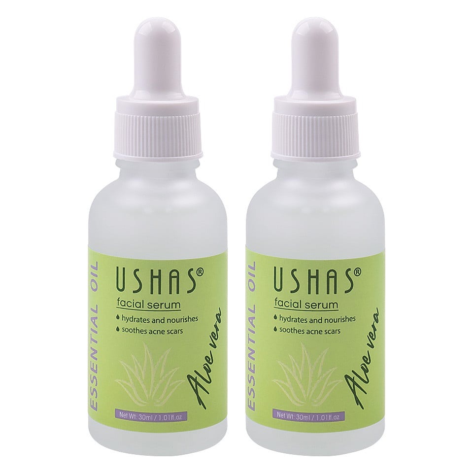Ser Hidratant si Reparator Ushas Aloe Vera Essential Oil, set 2 buc Ser Hidratant si Reparator Ushas Aloe Vera Essential Oil, set 2 buc