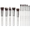 Set 10 Pensule Machiaj Profesionale SensoPRO Milano, Classy White + CADOU Set 10 Pensule Machiaj Profesionale SensoPRO Milano, Classy White + CADOU