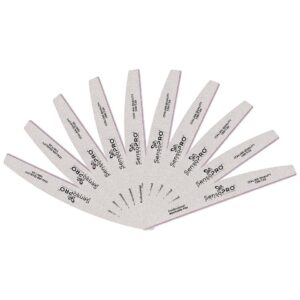 Set 10 Pile Unghii Semiluna granulatia 100/120 - SensoPRO Milano