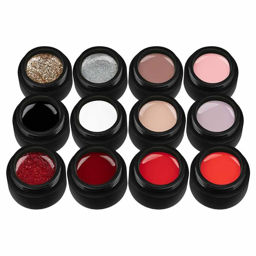 Set 12 Geluri UV Colorate VIP TOP Collection, SensoPRO Milano Set 12 Geluri UV Colorate VIP TOP Collection, SensoPRO Milano