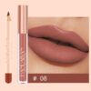 Set 2 in 1 Ruj Lichid Mat & Creion Contur Buze Handaiyan Lips Kit #08 Set 2 in 1 Ruj Lichid Mat & Creion Contur Buze Handaiyan Lips Kit #08