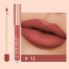 Set 2 in 1 Ruj Lichid Mat & Creion Contur Buze Handaiyan Lips Kit #12 Set 2 in 1 Ruj Lichid Mat & Creion Contur Buze Handaiyan Lips Kit #12