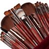 Set 22 Pensule Machiaj Profesionale SensoPRO Milano Travel Brown + CADOU Set 22 Pensule Machiaj Profesionale SensoPRO Milano Travel Brown + CADOU