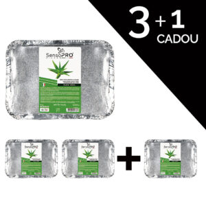 Set 3+1 Gratuit Ceara Epilat Traditionala SensoPRO Milano Aloe Vera, 500g