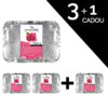 Set 3+1 Gratuit Ceara Epilat Traditionala SensoPRO Milano Titanio Rosa, 500g