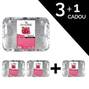 Set 3+1 Gratuit Ceara Epilat Traditionala SensoPRO Milano Titanio Rosa, 500g