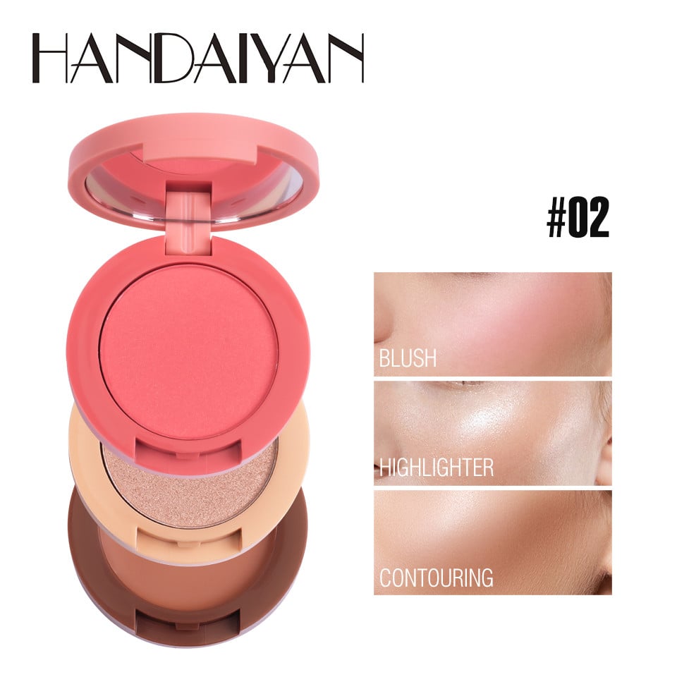 Set 3 in 1 Iluminator & Blush & Contur Karite Velvet Cheers #02 Set 3 in 1 Iluminator & Blush & Contur Karite Velvet Cheers #02
