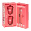 Set 3 in 1 Lip Scrub & Lip Mask & Lip Balm Kiss Beauty, Strawberry Set 3 in 1 Lip Scrub & Lip Mask & Lip Balm Kiss Beauty, Strawberry