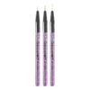Set 3 Pensule Nail Art pentru linii fine SensoPRO Milano, Purple Set 3 Pensule Nail Art pentru linii fine SensoPRO Milano, Purple
