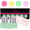 Set 4 Oje Semipermanente, Top & Base Coat Hema Free SensoPRO Milano + Lampa UV, Spring Pastel Set 4 Oje Semipermanente, Top & Base Coat Hema Free SensoPRO Milano + Lampa UV, Spring Pastel