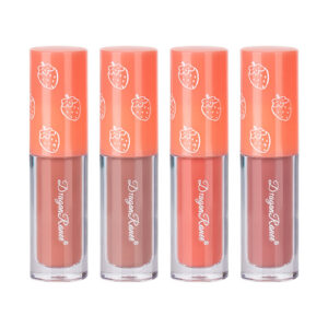 Set 4 Rujuri Lichide Mate Ranee Matte Lipstick, Strawberry, A
