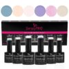 Set 6 Oje Semipermanente 10ml SensoPRO Milano, Bride Smile Set 6 Oje Semipermanente 10ml SensoPRO Milano, Bride Smile