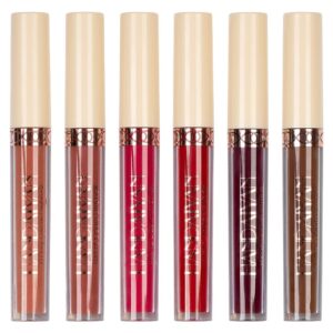 Set 6 Rujuri Lichide Mate Handaiyan Rose Matte #A