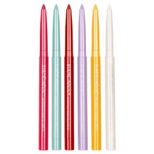 Set Creion Retractabil pentru Contur Ochi Handaiyan #01, 6 buc