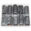 Set Folii Transfer LUXORISE #34 Holo Christmas, 10 buc Set Folii Transfer LUXORISE #34 Holo Christmas, 10 buc