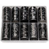 Set Folii Transfer LUXORISE Christmas Fever, 10 buc Set Folii Transfer LUXORISE Christmas Fever, 10 buc