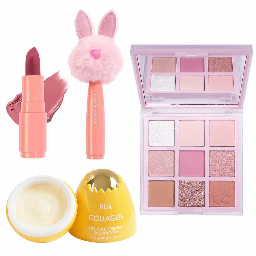Set Machiaj Glowing Bunny Look Set Machiaj Glowing Bunny Look
