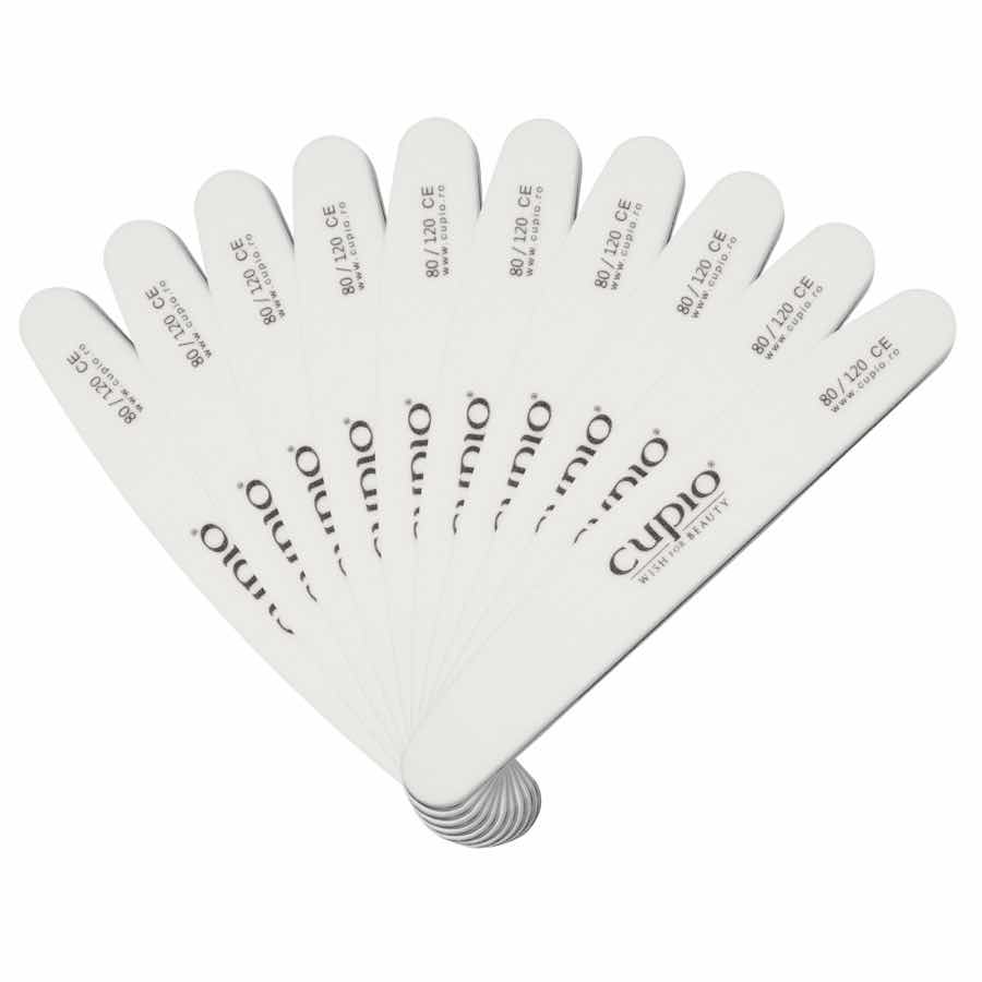 Set 10 pile buffer profesionale pentru unghii 80/120 Set 10 pile buffer profesionale pentru unghii 80/120
