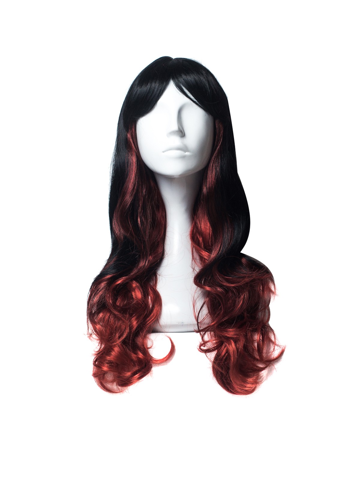 Peruca SOFIA Mix Negru Rosu Peruca SOFIA Mix Negru Rosu