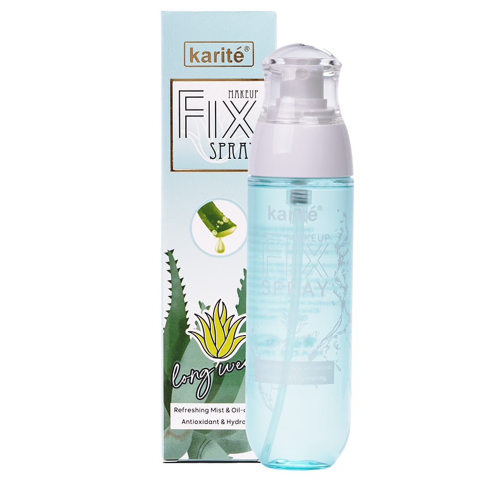 Spray Fixare Machiaj Antioxiadant & Hydrating Aloe, Karite 120ml Spray Fixare Machiaj Antioxiadant & Hydrating Aloe, Karite 120ml