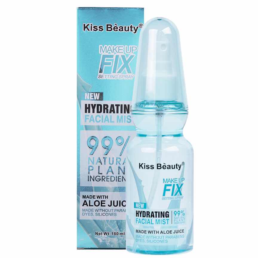 Spray Fixare Machiaj Hydrating Facial Mist Aloe Kiss Beauty, 180ml Spray Fixare Machiaj Hydrating Facial Mist Aloe Kiss Beauty, 180ml