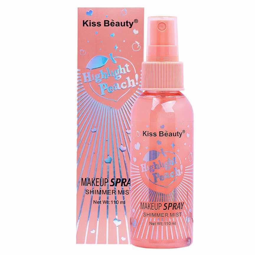 Spray Fixare Machiaj Shimmer Mist Kiss Beauty, 110ml Spray Fixare Machiaj Shimmer Mist Kiss Beauty, 110ml