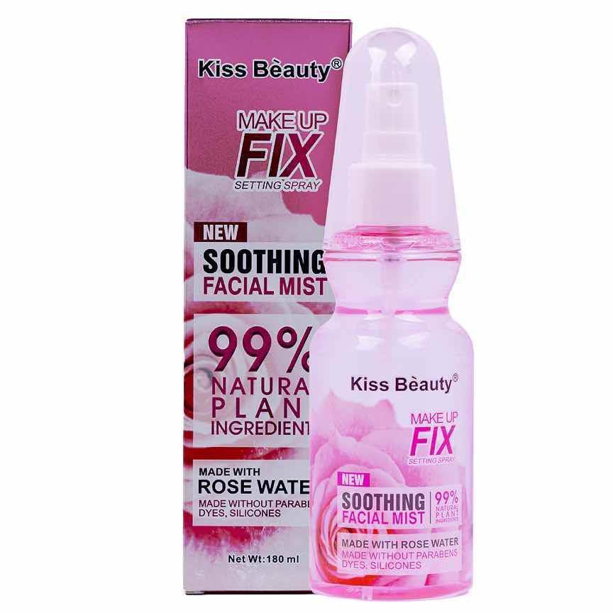 Spray Fixare Machiaj Shooting Facial Mist Rose Water Kiss Beauty, 180ml Spray Fixare Machiaj Shooting Facial Mist Rose Water Kiss Beauty, 180ml
