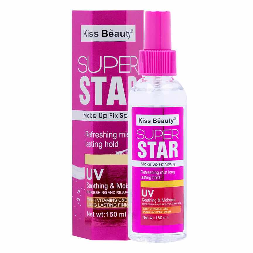 Spray Fixare Machiaj Super Star Kiss Beauty, 150ml Spray Fixare Machiaj Super Star Kiss Beauty, 150ml