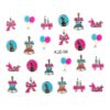 Sticker 3D Unghii LUXORISE, Christmas Bells XJZ-58 Sticker 3D Unghii LUXORISE, Christmas Bells XJZ-58