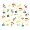 Sticker 3D Unghii LUXORISE, Christmas Story XJZ-67 Sticker 3D Unghii LUXORISE, Christmas Story XJZ-67