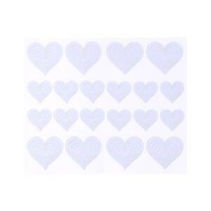 Sticker Sablon Machiaj Fantasy SensoPRO Milano, Heart Shapes
