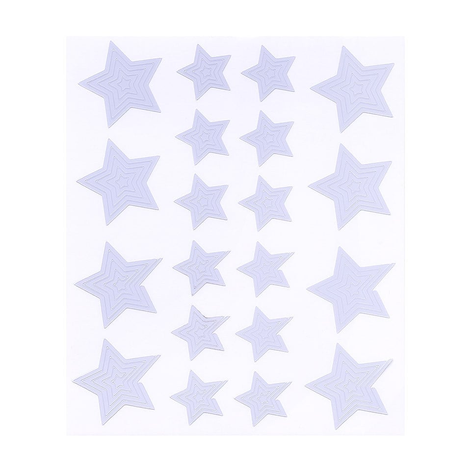 Sticker Sablon Machiaj Fantasy SensoPRO Milano, Stars Shapes Sticker Sablon Machiaj Fantasy SensoPRO Milano, Stars Shapes