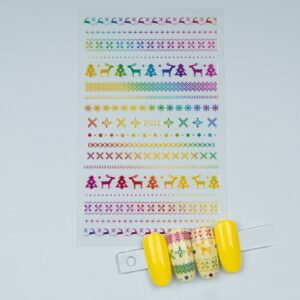 Sticker Unghii LUXORISE, Winter Nights SP202