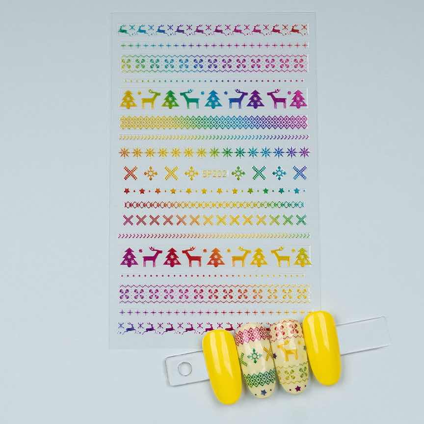 Sticker Unghii LUXORISE, Winter Nights SP202 Sticker Unghii LUXORISE, Winter Nights SP202