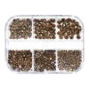 Strasuri Unghii LUXORISE Champagne Crystals, 6 modele Strasuri Unghii LUXORISE Champagne Crystals, 6 modele
