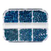 Strasuri Unghii LUXORISE Delirious Sapphire, 6 modele Strasuri Unghii LUXORISE Delirious Sapphire, 6 modele
