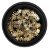 Strasuri Unghii LUXORISE, Gold Snowflakes Strasuri Unghii LUXORISE, Gold Snowflakes